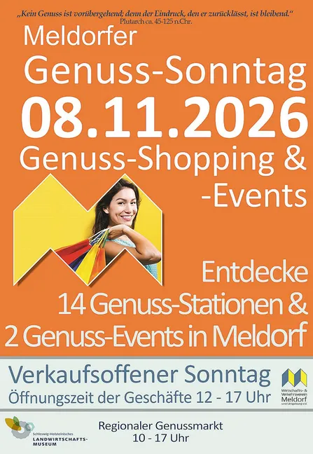 Plakat Genuss-Sonntag
